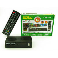 OP-307 тюнер Т2, ТВ тюнер, Цифрова приставка для телевізора, OP-307 тюнер Т2