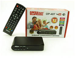 OP-407 тюнер Т2, ТВ тюнер, Цифрова приставка для телевізора, OP-407 тюнер Т2