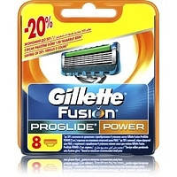 Gillette Fusion Proglide Power 8 шт. в упаковке сменные кассеты для бритья (лезвия джилет)