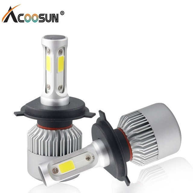 Комплект (2шт) світлодіодних автомобільних ламп LED S2 H7 4Drive S2 H7 4Drive, фото 1