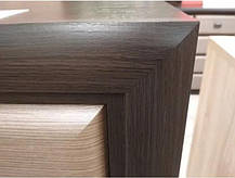 Тумба під телевізор Коен МДФ RTV2S N 440Х1500Х565ММ венге магія + штрокс темний Гербор, фото 4