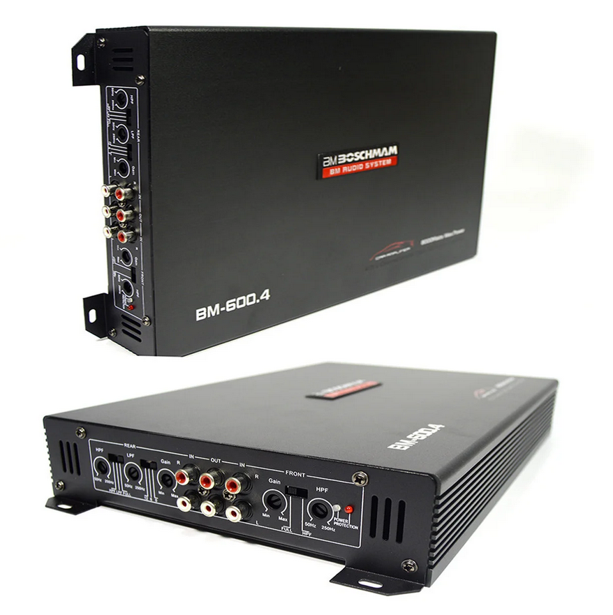 Автомобильный Усилитель Звука Boschman BM Audio BM-600.4 4-канальный ...