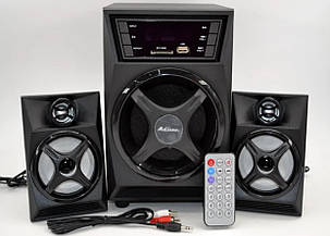 Акустична система 2.1 із сабвуфером USBFM-F32DC-DT USB/SD/FM/Bluetooth, Домашня акустика, фото 1
