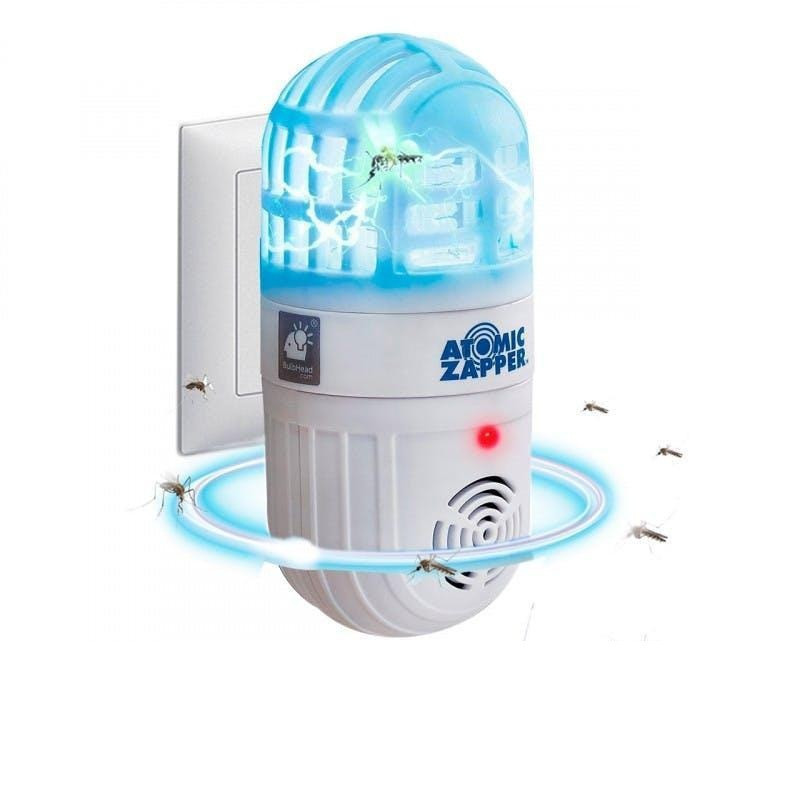 Міні ультразвуковий відлякувач комарів Atomic ZABBER, пастка для комах, приманка для комарів, фото 1