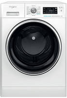 Стиральная машина Whirlpool фронтальная, 11кг, 1400, A+++, 60см, дисплей, пар, инвертор, люк черный, белый