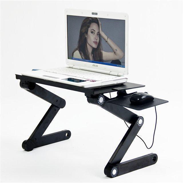 Столик трансформер для ноутбука Laptop Table T8, підставка для ноутбука, фото 1