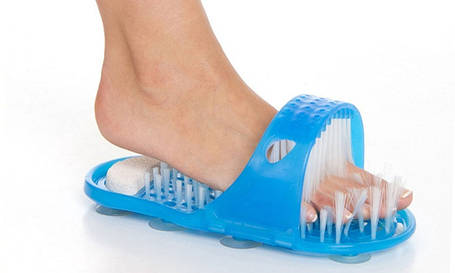 Масажні тапочки для душу з пемзою Simple Slippers, фото 2