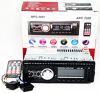 Автомагнітола MP3 1097BT 1 din зі знімною панеллю | Магнітола в машину з блютузом