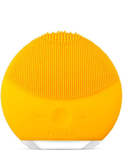 Електрична щітка, масажер для очищення шкіри обличчя Foreo LUNA Mini 2, Жовтий
