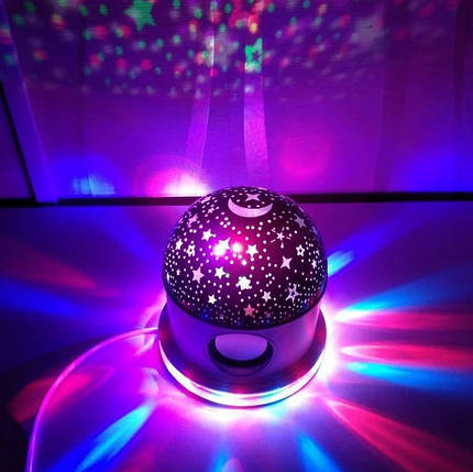 Диско-куля LED Crysal Magic Ball Light BLUETOOTH, Лампа світломузика, Світломузика, фото 1