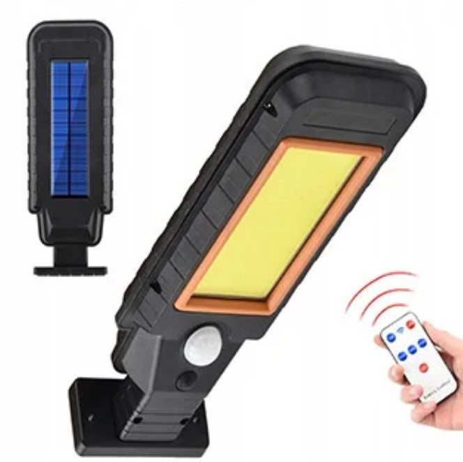 Ліхтар-прожектор на сонячній батареї з датчиком руху Solar Induction street lamp BK-98 Т100
