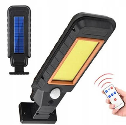 Ліхтар-прожектор на сонячній батареї з датчиком руху Solar Induction street lamp BK-98 Т100, фото 1