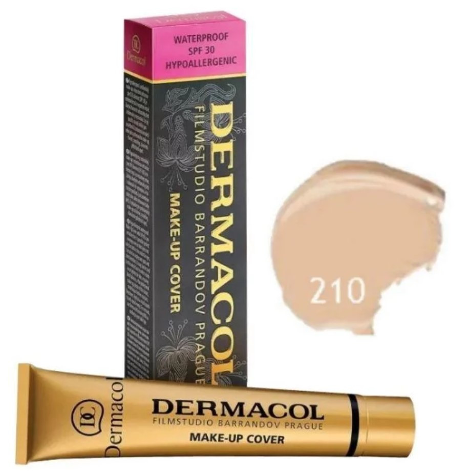Тональний крем 210 Dermacol , Dermacol тоналка, Тональна основа