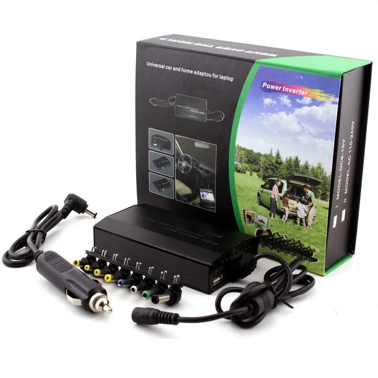 Універсальна зарядка для ноутбука 150W, Зарядний пристрій для ноутбука, Зарядник для ноутбука в машину, Зарядник для ноутбука в, фото 1