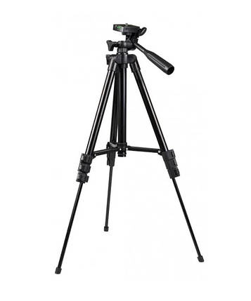 Штатив для фотоапарата трипод 3120A Black + чохол | Штатив для телефону і камери, фото 2
