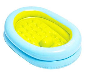 Надувна Ванночка для купання немовлят, 86х64х23 см, 0-1 рік | надувний Басейн для дітей