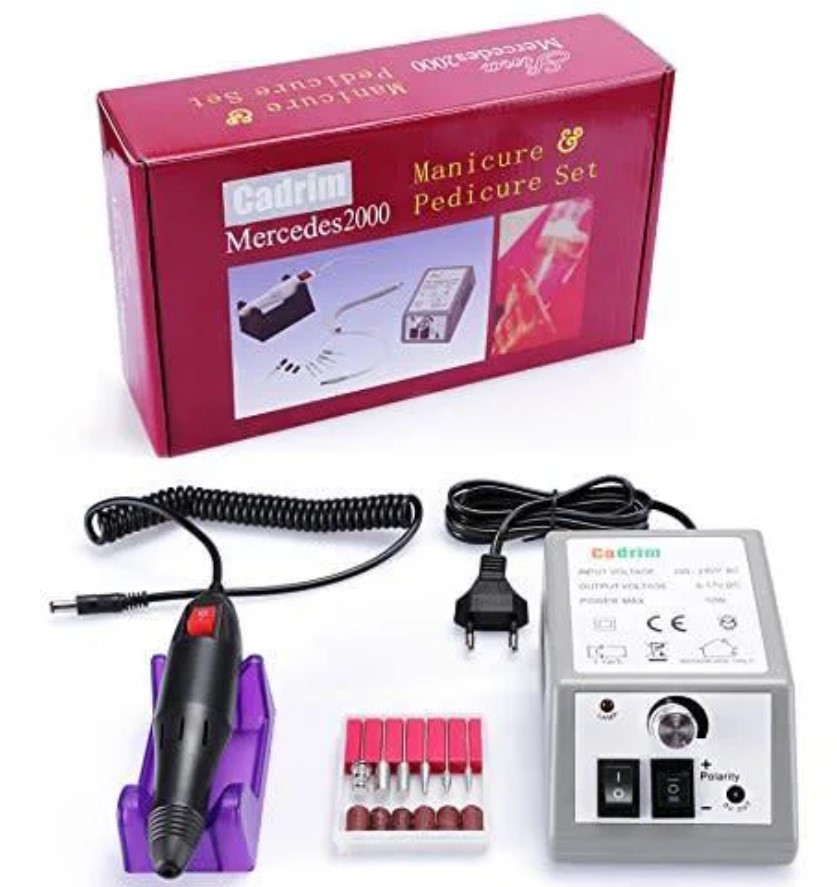 Фрезер для манікюру Manicure Pedicure set Mercedes 2000, Апарат для манікюру та педикюру