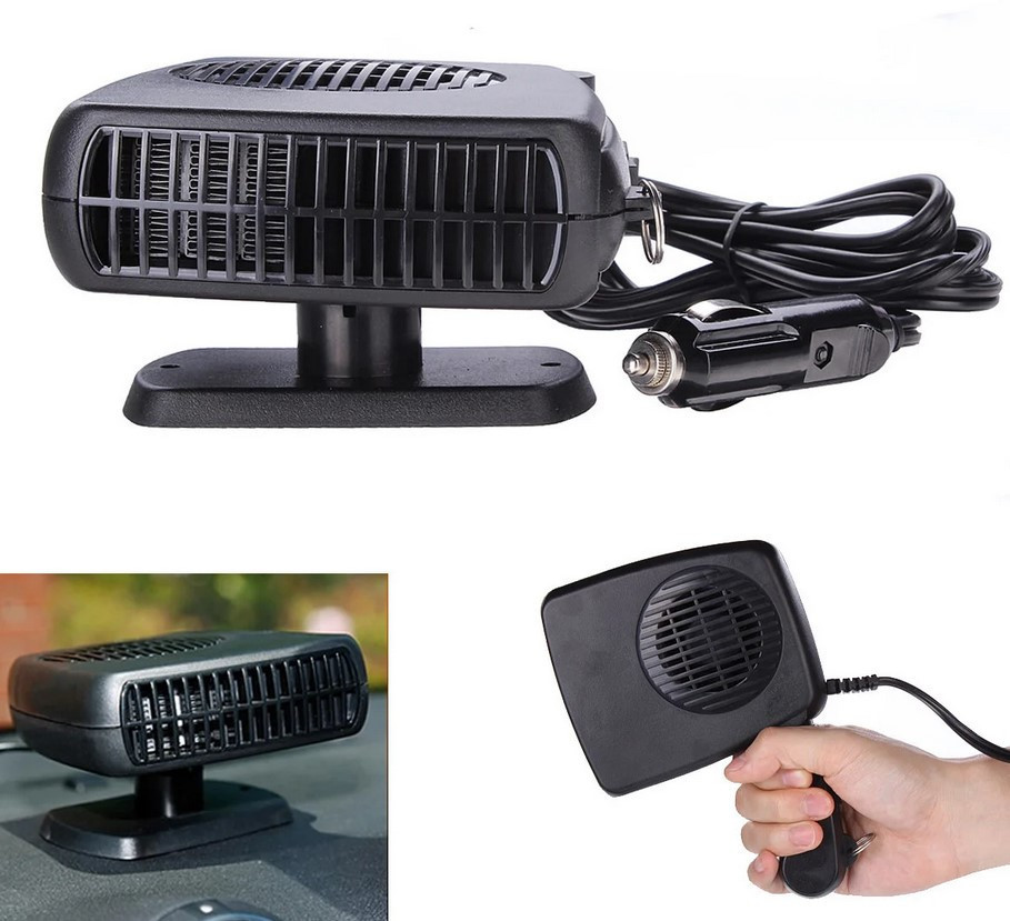 Автодуйка WM-202 (SJ-006) (200W), Обігрівач від прикурювача, Тепловентилятор, фото 1
