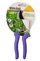 Секатор PALISAD, 200мм, пружина поворотна, спирал. типу, тефлон. покр., обгумовані ручки