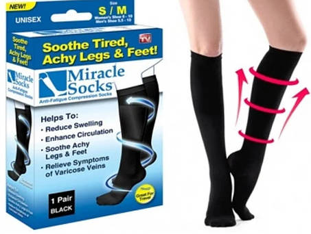 Шкарпетки лікувальні Miracle Socks, фото 1