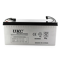 Акумулятор BATTERY 12 V 200 A UKC | Свинциво-кислотна акумуляторна батарея 12 В