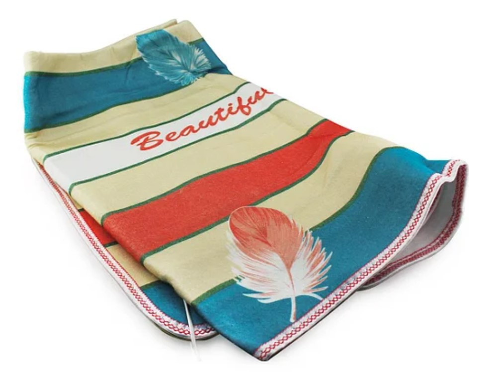 Електропростирадло Electric Blanket 120*150 см (у кольорову смужку), Простирадло з підігрівом