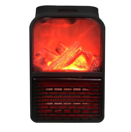 Камін обігрівач Flame Heater, Портативний обігрівач з імітацією каміна, фото 1