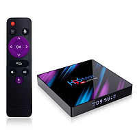 ТВ бокс приставка TV BOX H96 MAX (RK3318 4/32 Android 9.0) | Медиаплеер смарт приставка