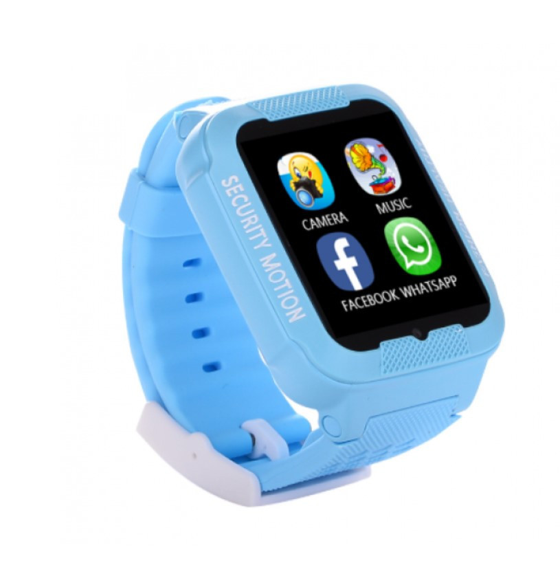 Smart Watch K3 Сині, Розумний дитячий годинник з GPS трекером