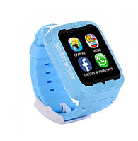 Smart Watch K3 Синие | Умные детские часы с GPS трекером