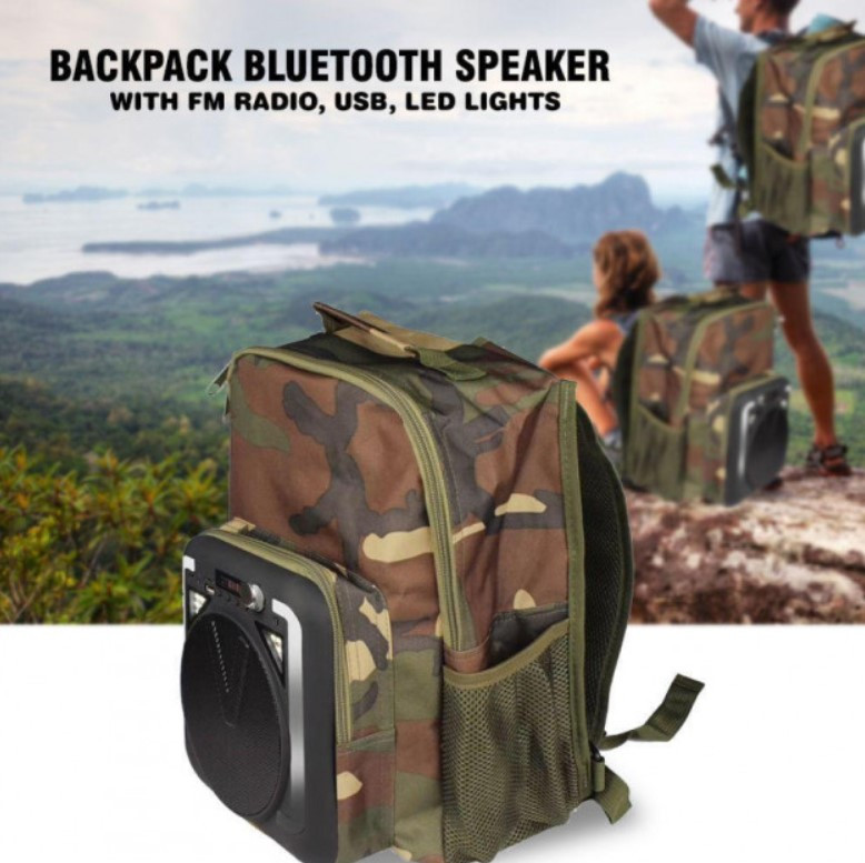 Рюкзак туристичний Оutdoor Backpack Speaker, Рюкзак для походів, Рюкзак з колонкою, Рюкзак для походів