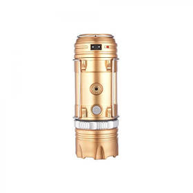 Світлодіодний ліхтар лампа для кемпінгу із сонячною панеллю 9688 + POWER BANK