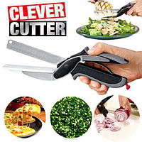 Универсальные кухонные ножницы Clever cutter / нож-ножницы 3 в 1 / умные ножницы