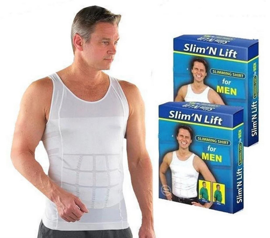 Чоловіча майка Slim'N Lift РОЗМІР XL, Чоловіча стягуюча майка S-XXXL, фото 1