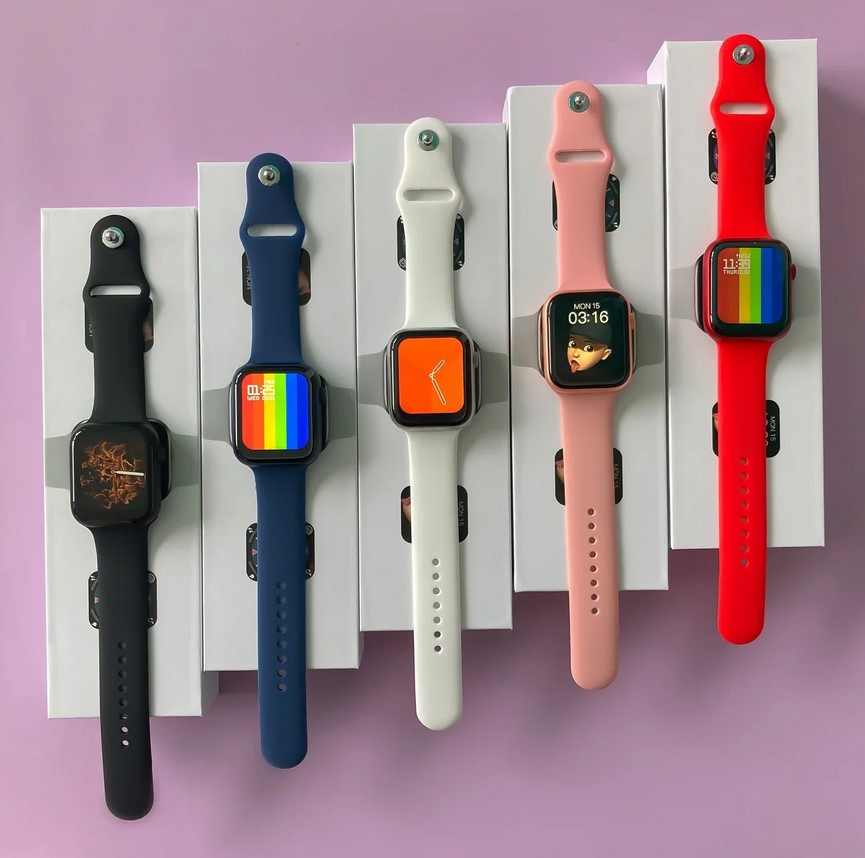 Наручний годинник Watch 6, Розумний годинник з пульсометром, Спортивний годинник