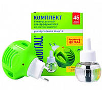 Набір проти комарів MOSQUITALL 45 ночей Електрофумігатор Засіб проти комарів у розетку