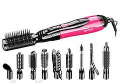 Повітряний стайлер для волосся 10 в 1 GEMEI GM-4835, Фен щітка, випрямляч, плойка