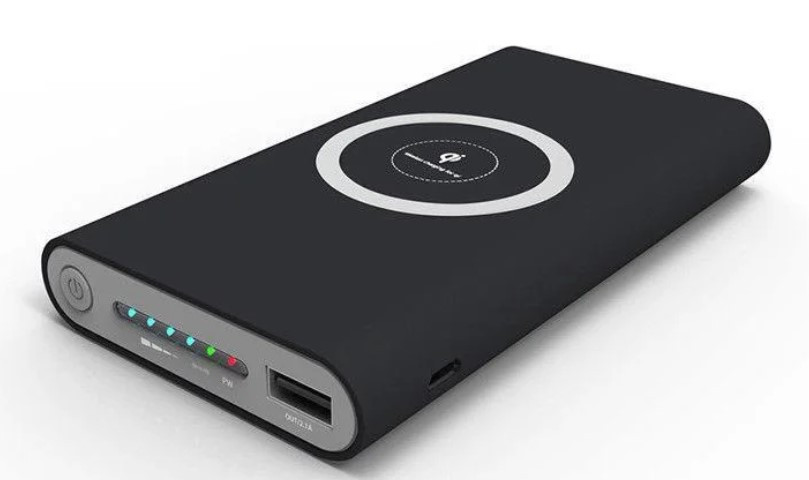 Power Bank 10000 mAh Wireless бездротовий 808, Повербанк, Зовнішній акумулятор, Портативна зарядка, Power Bank 10000 mAh Wireless