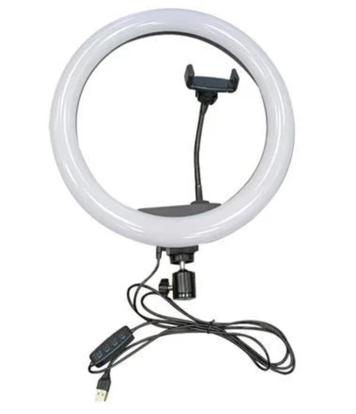 Кільцева LED лампа M-33 RING FILL LIGHT (33см), Кільцеве світло, Світлова лампа кільце, фото 1