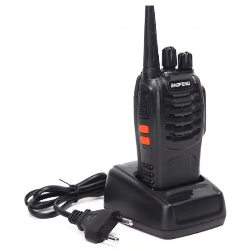 Портативна рація Walky talky 888S + headphones ⁇ Переносна радіостанція з гарнітурою