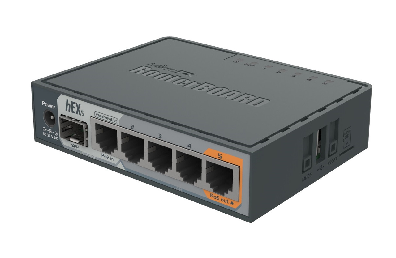 Маршрутизатор MikroTik RouterBOARD RB760iGS hEX S, фото 1