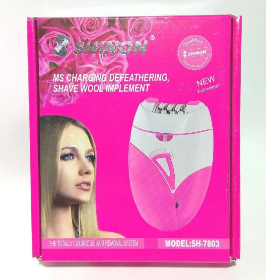 Епілятор SH-7803, Машинка для видалення волосся, Універсальний епілятор на акумуляторі, фото 1