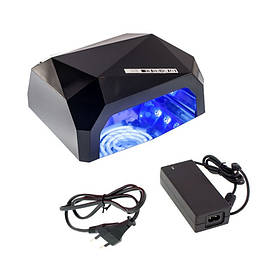Гібридна лампа 36W Quick CCFL + LED Nail Lamp, сушарка для нігтів із таймером