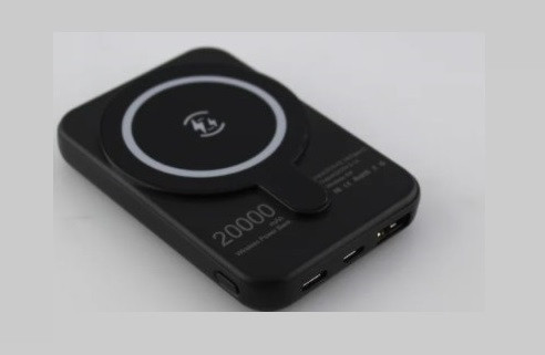 Мобільна зарядка Power Bank 5000 mah Wireless Magnetic 461, Повербанк, Портативна зарядка, Мобільна зарядка Power Bank 5000 mah