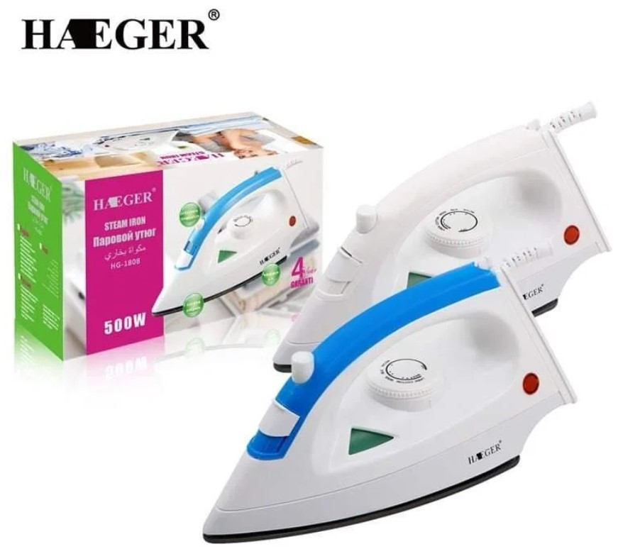 Парова електрична праска Haeger HG-1808, Праска з функцією відпарювання