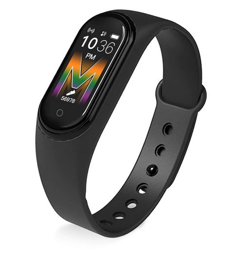 Smart Watch Mi BAND M5 black, Фітнес трекер Mi band 5, Годинники для фітнесу, Розумні годинники, Годинники для фітнесу, фото 1