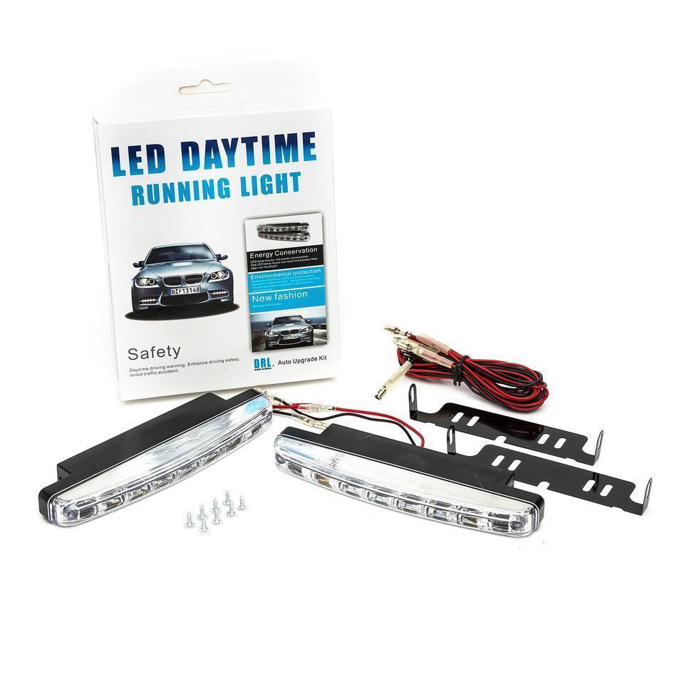Фара DRL 8 LED ДХО DR-2 030, Денні ходові вогні Led Daytime Running Light ЗА 2 ШТ, фото 1