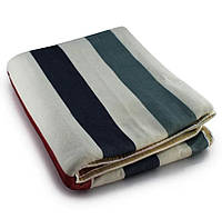 Электропростынь Electric Blanket 150*160 см (різнокольорові смужки) | Простирадло з підігрівом