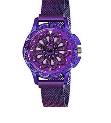 Годинник Rotation Watch ФІОЛЕТОВІ | Жіночі наручні годинники, фото 2