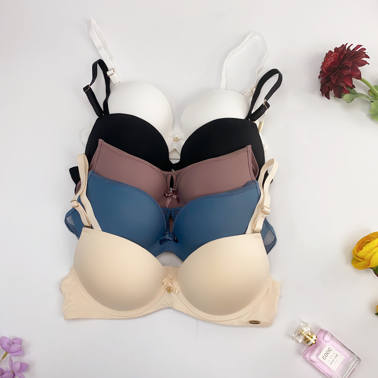 Бюстгальтер гладкий, з пушап, WeiyeSi, 3-ка, фото 1